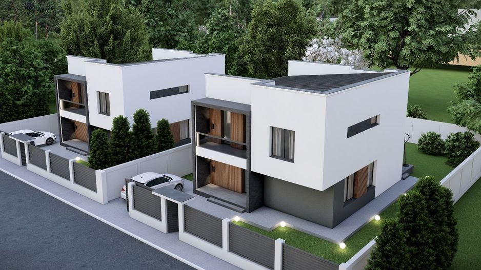 Vile PASIVE Otopeni 5 camere, 400m2 curte - Poză 5