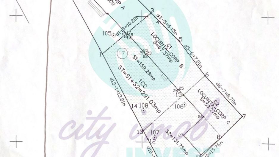 Oportunitate de investiție | Teren 383 mp | Zona Parcul Carol – Unirii - Poză 2