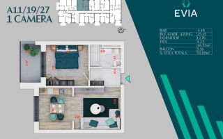 Evia Magnis  Pallady 2 Camere  Premium Metrou N. Teclu Comision 0% - Poză 10