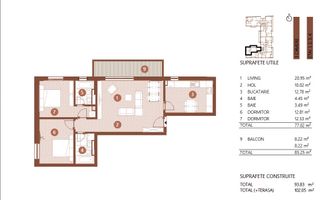 Apartament premium 3 camere I Zona Barbu Vacarescu I Imobil nou - Poză 20