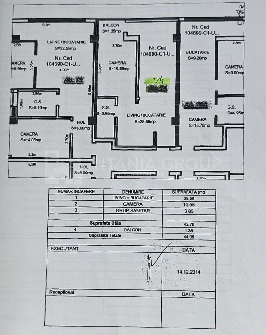 Apartament cu 2 camere tip studio - Doamna Stanca - Poză 12