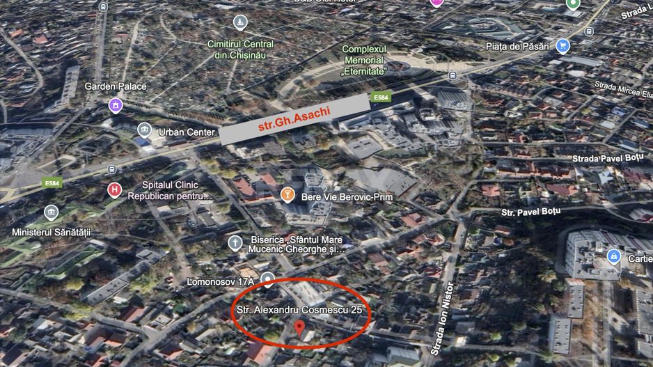 De vânzare teren pentru construcții 4,44 ari cu construcție comercială 123,6 m.p. PUZ zona R3. - Poză 1