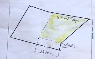 Teren intravilan 1425 mp-pretabil casa P+2E-Zona Drumul Tarpiului - Poză 8