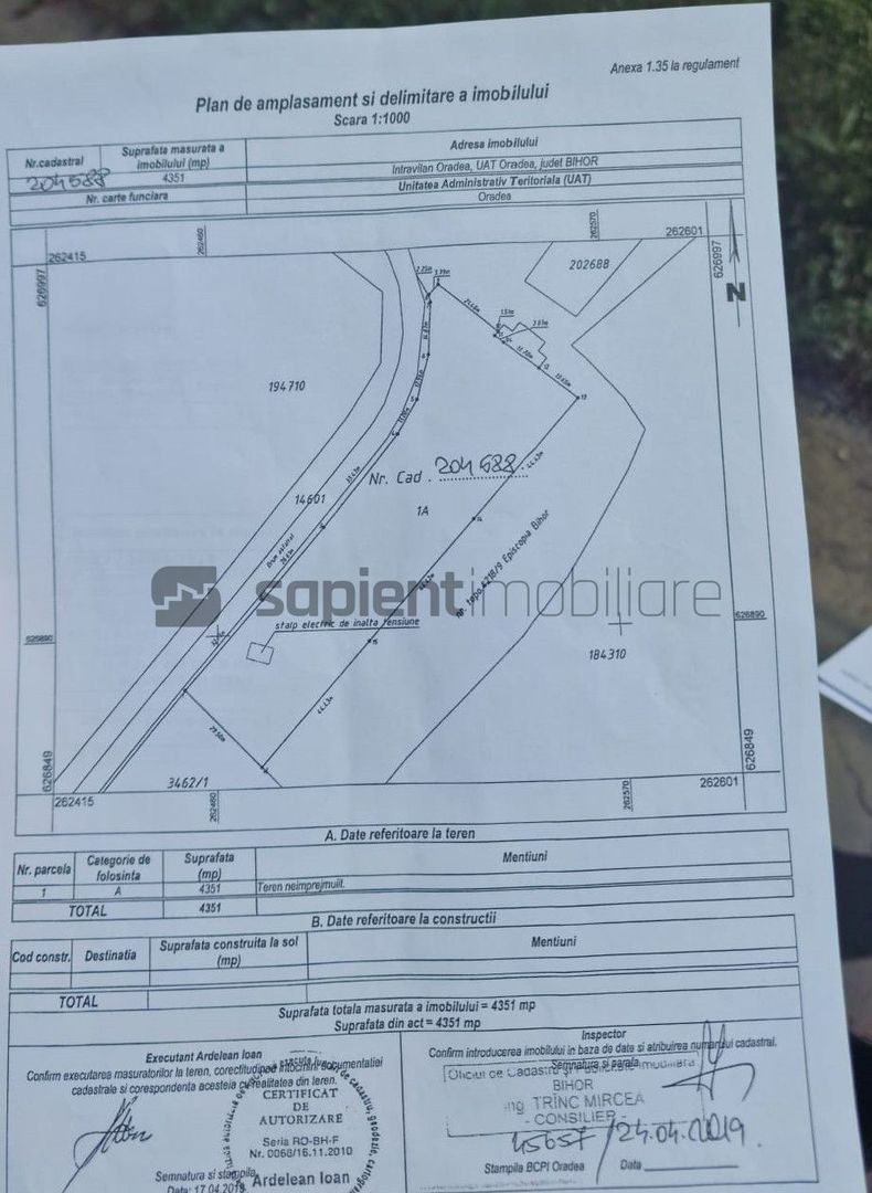 Teren Intravilan BORS - Poză 4