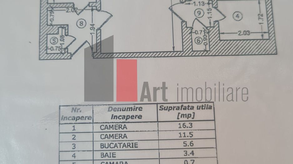 Apartament 2 cam.  calea Grivitei/ str. Turda - Poză 3