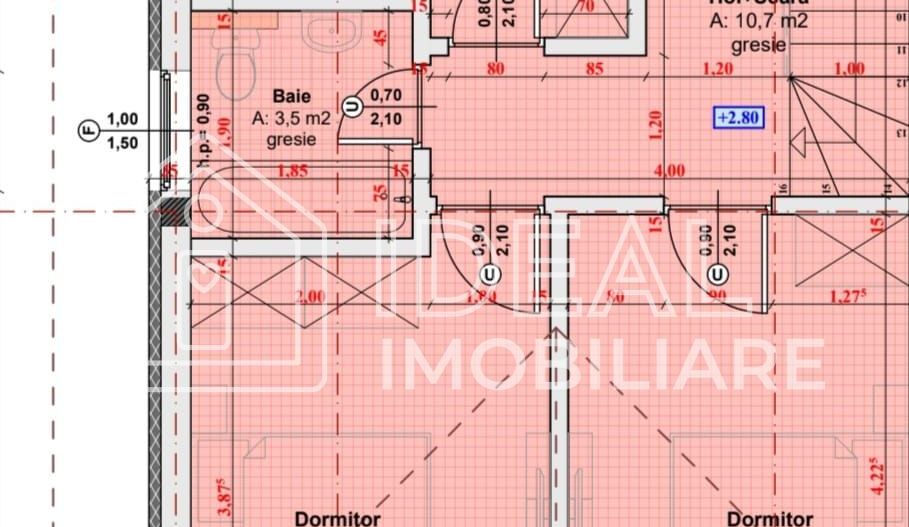 Casa tip quadruplex cu 4 camere in Calea Cisnadiei, zona Casa de Apa - Schiță 7