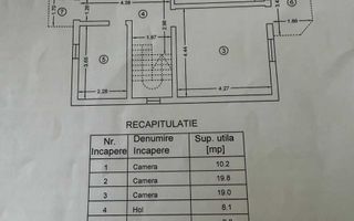 Casă P+1, 173 mp utili, teren 1220 mp, stadiu la gri, în Holboca, aproape de Tătărași - Poză 7