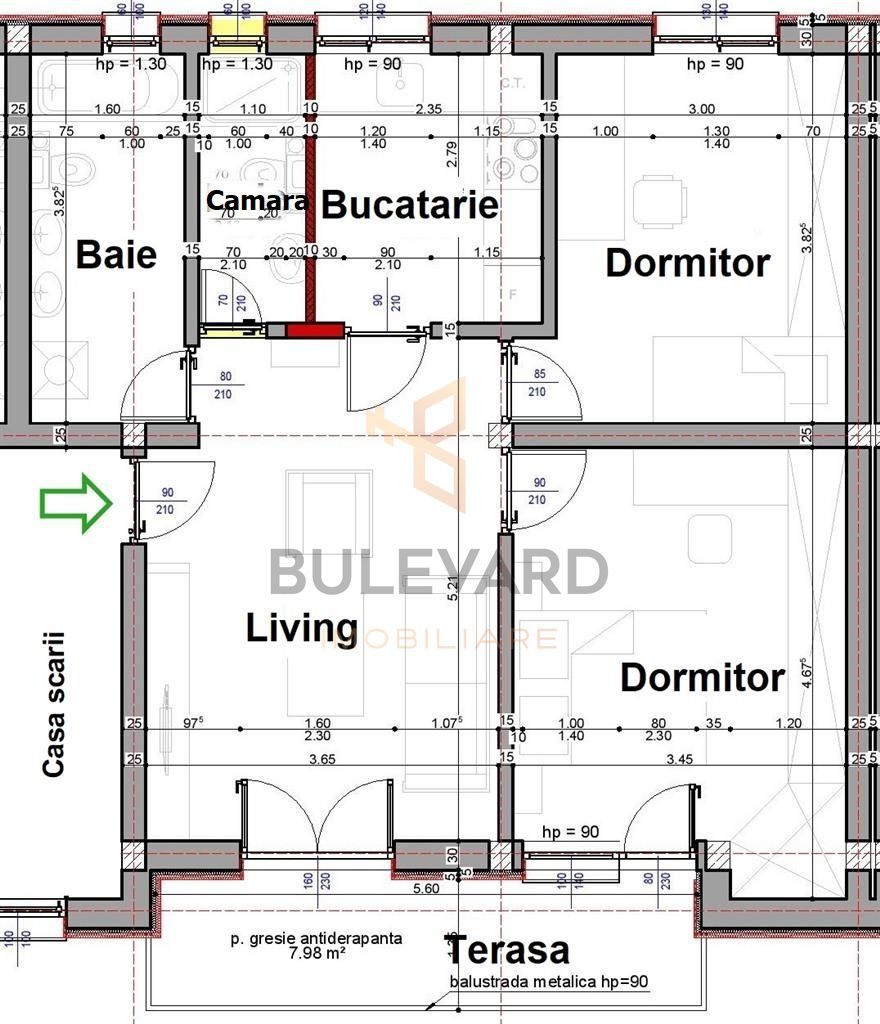 Apartament 3 camere,  parcare, zona Apahida! - Poză 2