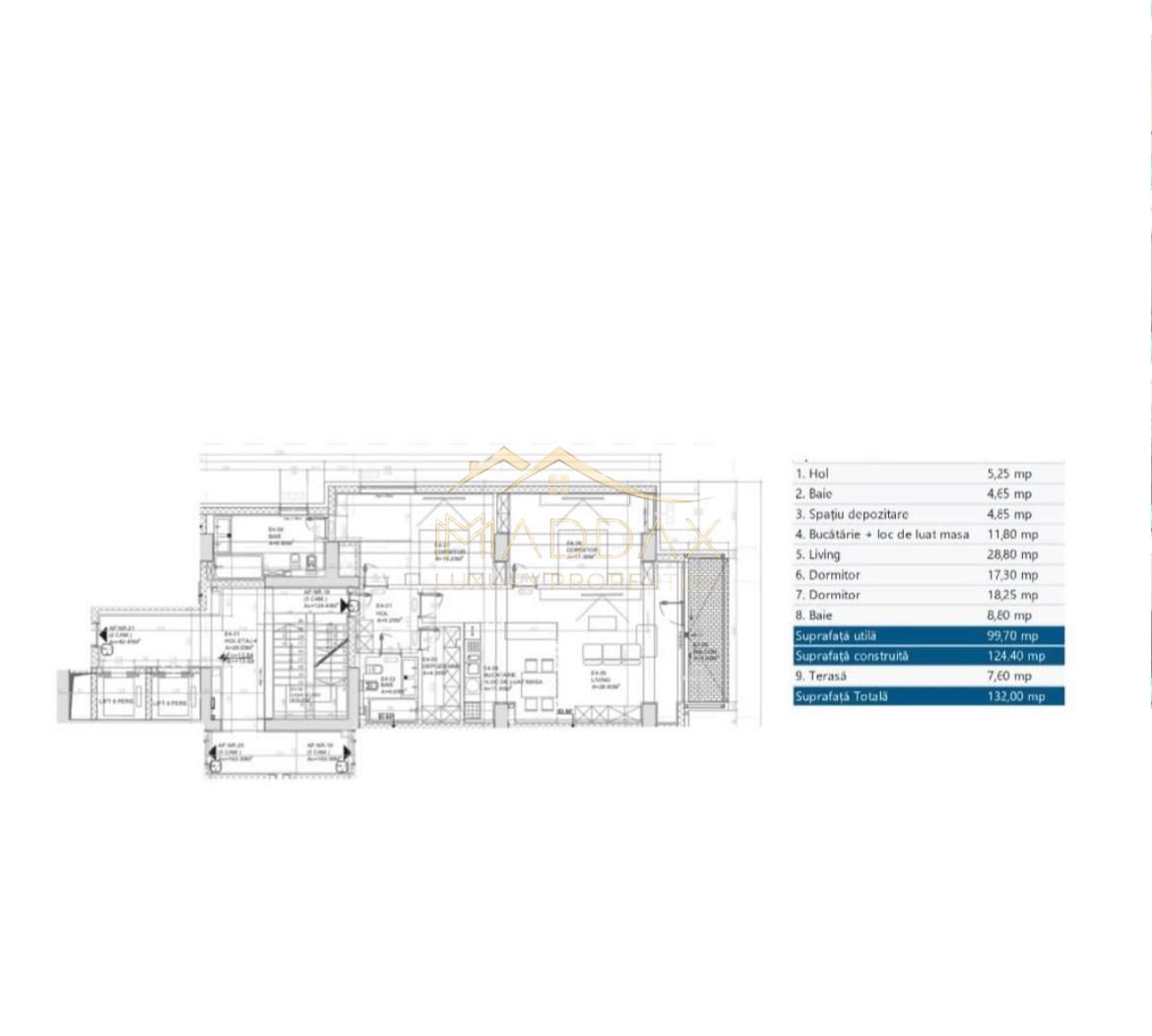 Apartament LUX _3 camere***124 mp***View Parcul Verdi//FLOREASCA - Poză 18