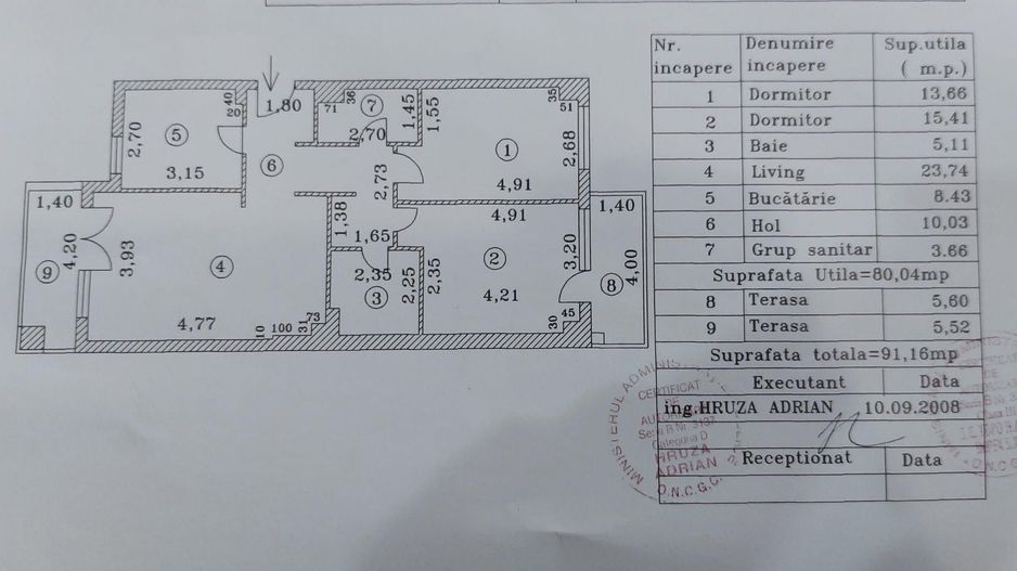 Apartament 3 camere, 91mp, finisaje premium, gata de mutare, Ansamblul Primavara - Poză 1