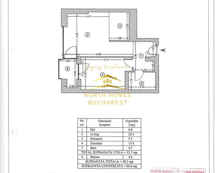 Apartament de vanzare -2 camere One Cotroceni Park-COMISION 0 - Poză 6