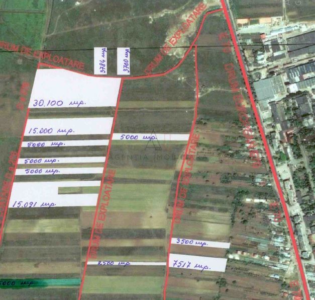 Lot terenuri 10 hectare Jilava - Poză 1