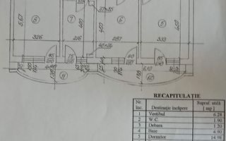 3 camere Splaiul Unirii | Radu Voda | Marasesti | bloc 1996 - Poză 20