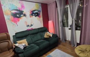 Ap modern 3 camere mansarda mobilat/utilat centrala proprie