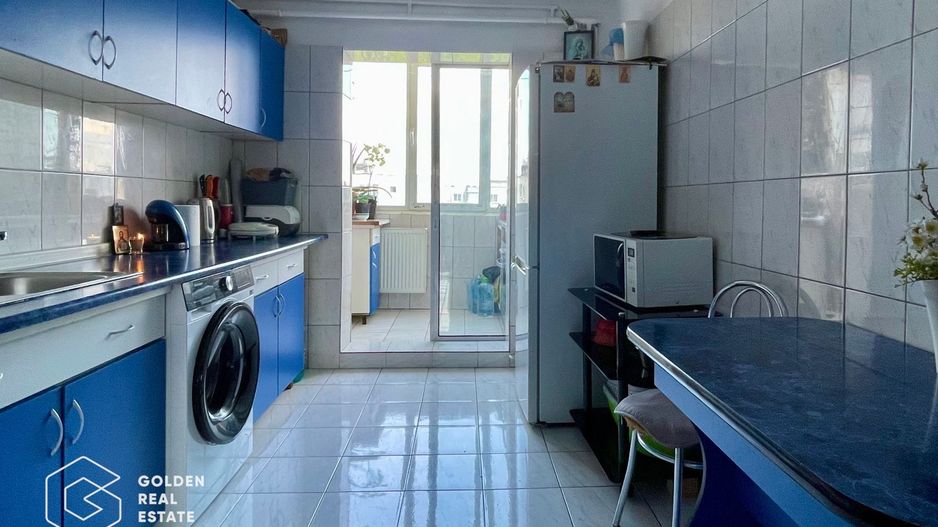 Apartament de 3 camere, 2 bai, mobilat, utilat - Poză 7