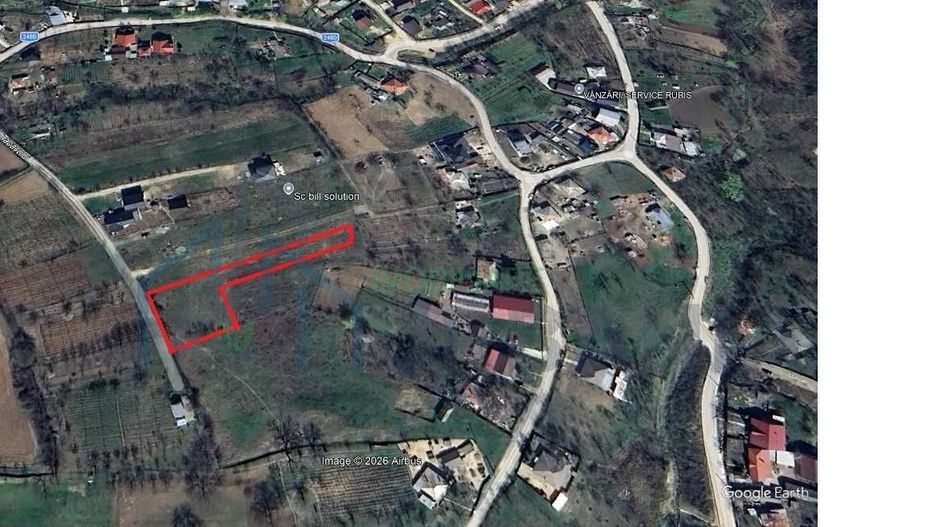 Teren intravilan de vânzare în Tomesti, 3000 mp, cu utilități, 35 euro/mp - Poză 2
