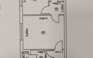 APARTAMENT 2 CAMERE,  SECTOR 4/LUICA, 39 MP, BLOC ANVELOPAT - Poză 1