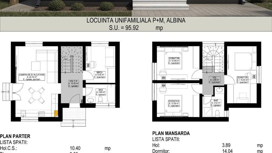Comision 0%, Casă Individuala 5 Camere | 96mp, Teren 500mp, Albina - Poză 2