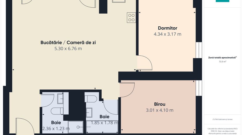 Apartament modern în complexul ISHO, Timișoara - Poză 16