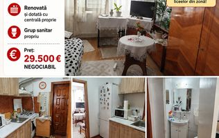 Cameră de cămin, parțial mobilată și utilată, parter, zona PROCOPIU;
