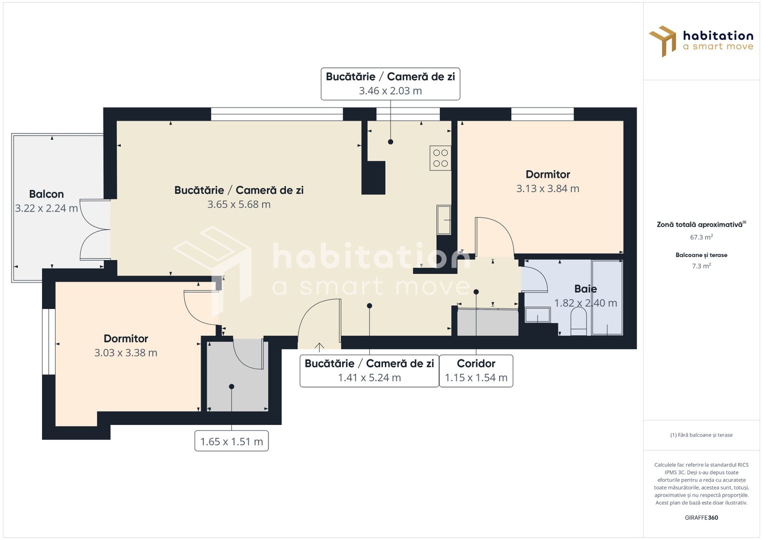 Apartament 3 camere de vânzare în zona de nord - Grigore Alexandrescu - Poză 33