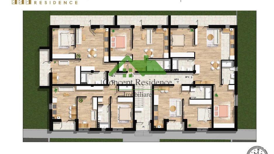 Comision 0%! Apartament 2 camere bloc nou, etaj 1,Oltului - Poză 4