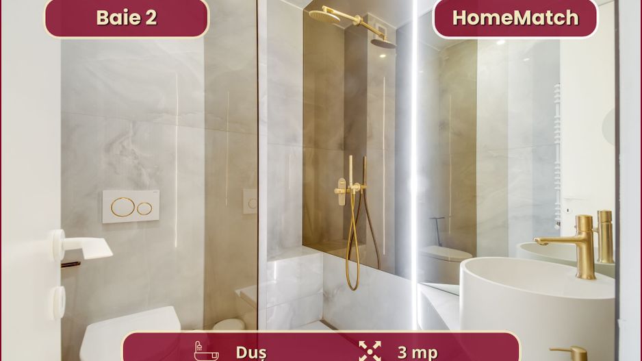 Cortina North || 3 camere || Finisaje de lux || Parcare - Poză 12