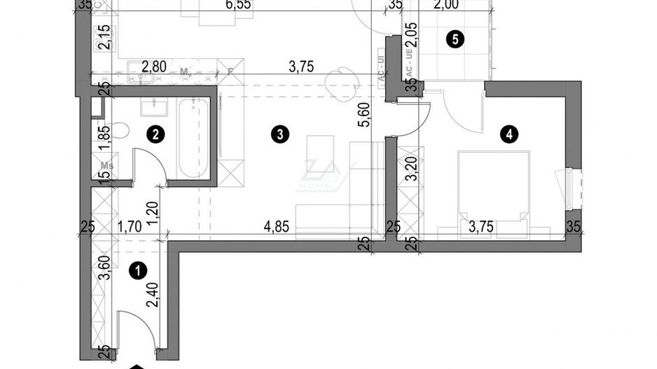 Comision 0! Etaj 1. Loc de parcare. Lift. - Schiță 11