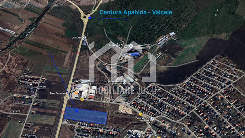 Teren ideal pentru Spații Comerciale,  comuna Jucu, DN - Poză 1