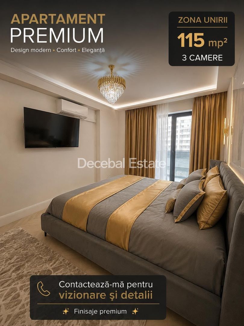 Apartament premium cu 3 camere | 115 mp | Zona Unirii - Poză 4