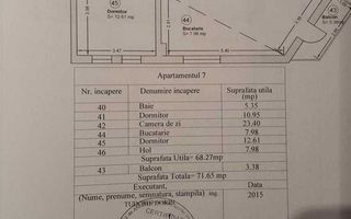 Apartament 3 camere, mobilat, utilat si parcare, zonă premium - Poză 8