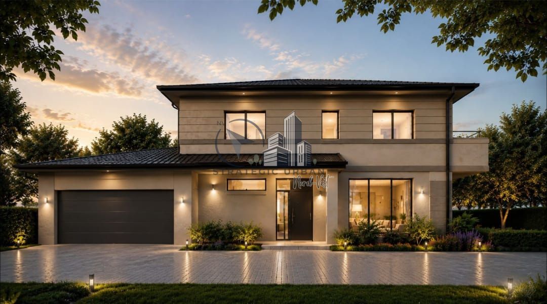 Casă individuală pasivă nZEB cu 4 camere – zona Primăriei Florești - Poză 5