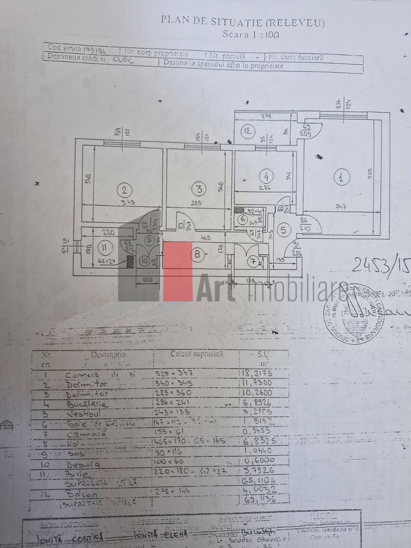 Apartament 3 camere Crangasi - Schiță 20