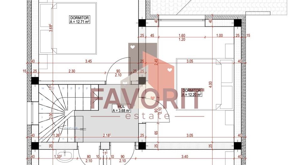 Casa Individuala de vanzare in Mosnita Noua | Zona excelenta | Calea Medves - Schiță 8