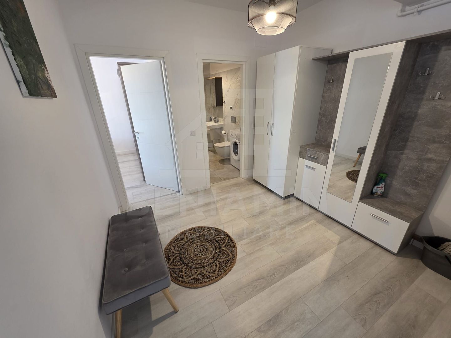 2 Camere- Mobilat- Utilat-Bloc Nou-AC-Centrala Termica- Satina Garden - Poză 6