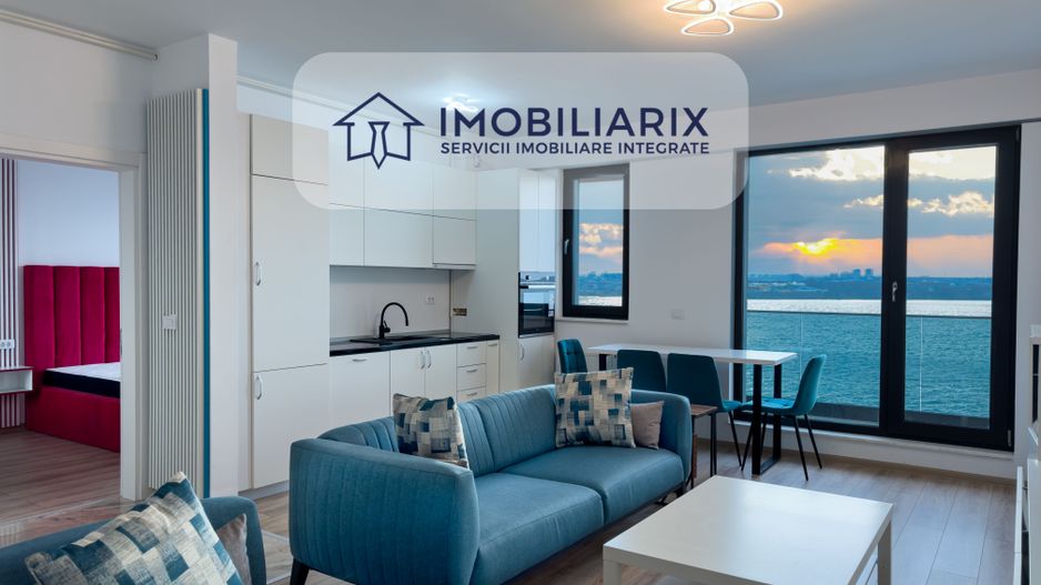 Vedere panoramică la lac – apartament premium Solid Mamaia Cazino - Poză 1