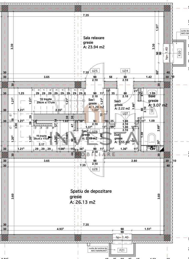 Duplex  cu suprafata utila generosa, pe o strada linistita! - Schiță 8