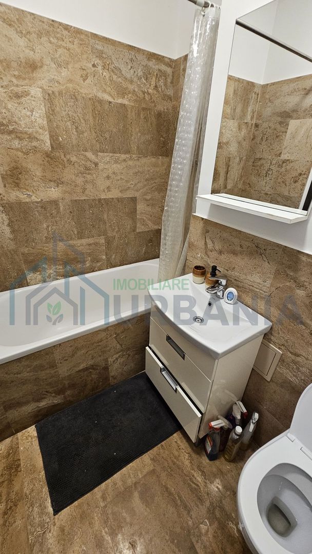 Apartament 1 cameră, decomandat, 38 mp, zona Nicolina, bloc Newton - Biserica Catolică, Iași - Poză 8