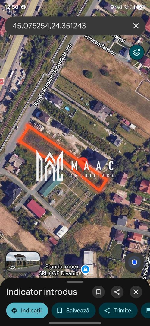 Teren intravilan 2032 mp | Troianu, Râmnicu Vâlcea | 14,71 ml - Poză 1