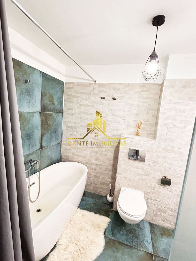 3 camere, mobilat modern, bloc nou, balcon, parcare, Buna Ziua - Poză 7