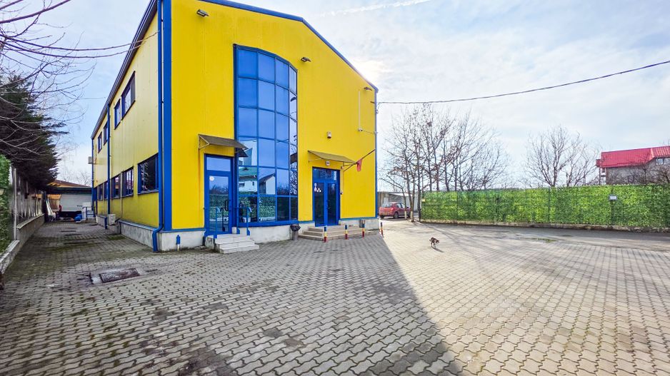 Spațiu industrial–afacere catering la cheie, teren&hală 750 mp S+P+1E - Poză 2