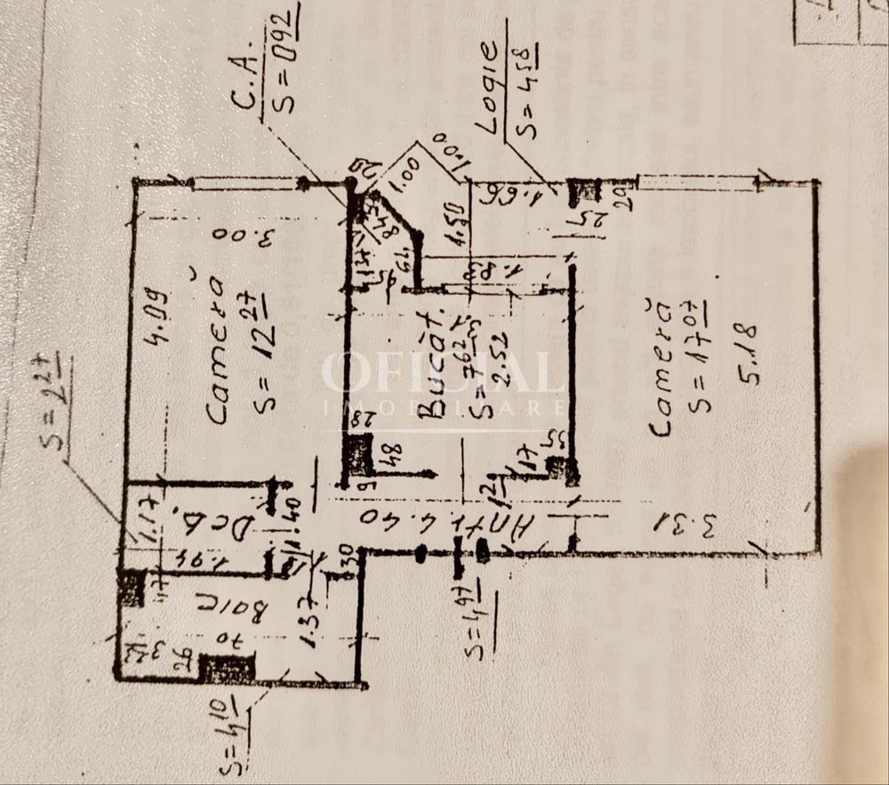 Apartament 2 camere decomandat | 54 Mp | Balcon | Marasti Kufland - Poză 11