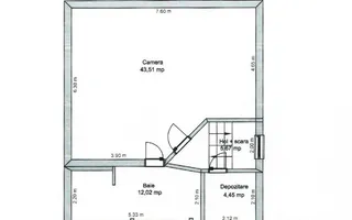 Cladire birouri COMPLET AMENAJATA,zona Bvdl Victoriei, Sibiu - Schiță 15
