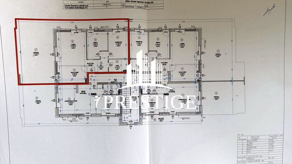 PENTHOUSE CU TERASĂ 50 MP | 3 CAMERE | 2 LOCURI PARCARE | TURNIȘOR - Poză 9