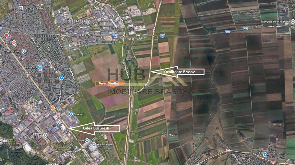 Teren Industrial,  5.558mp - zona Uzina 2 cu PUZ | Strada Timisul Sec - Poză 1
