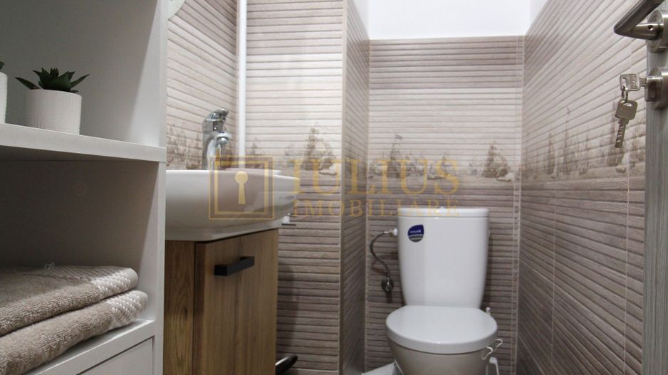 Mobilat nou/modern, 2 bai, centrala proprie;Soarelui/Scoala 30. - Poză 21