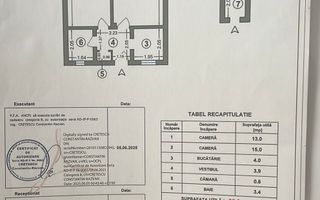 OPORTUNITATE | APARTAMENT 2 CAMERE | BUCUREȘTII NOI | METROU JIULUI - Schiță 6