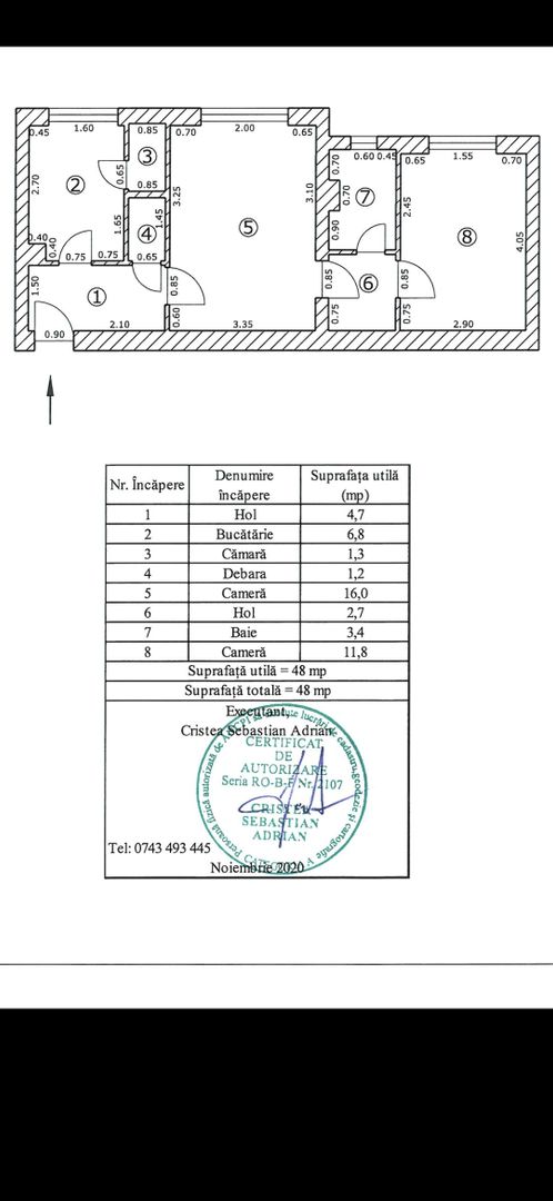 Exclusivitate - Zona Somesul, Calea Bucuresti, 2 camere - Poză 13