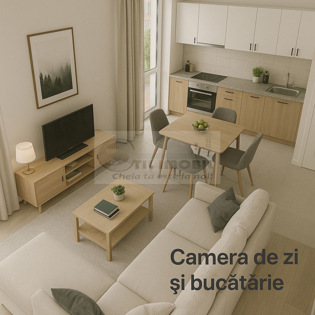 Apartament 3 camere | Curte| Parcare inclusă – 111.100€+21% TVA - Poză 3
