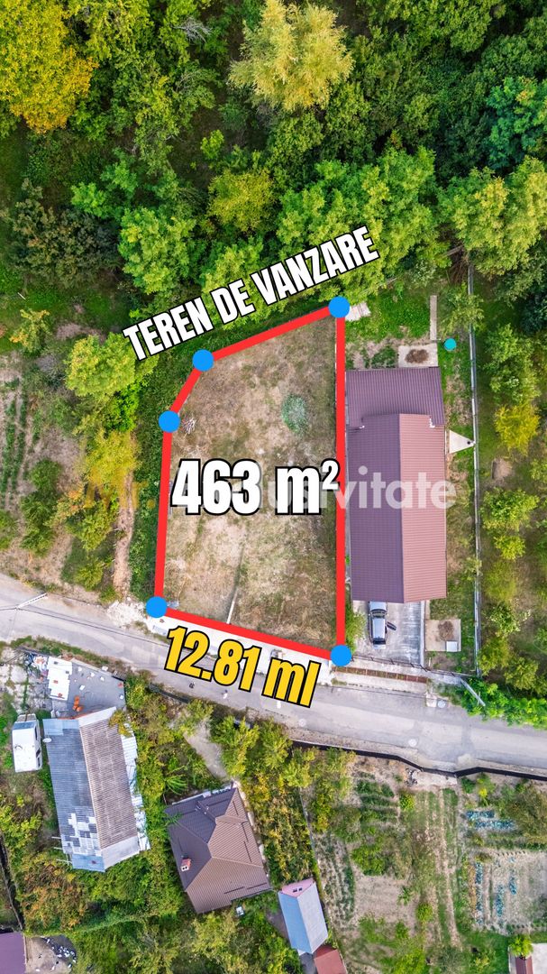 Teren intravilan cu priveliște deosebită  - Ștefănești, Argeș - Poză 1